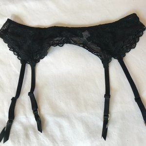Black Lacy Garter Belt